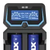 Xtar X2 Battery Charger Screen Display