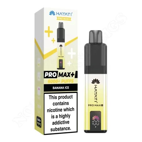 Hayati Pro Max+ 6000 Pod Kit - Banana Ice