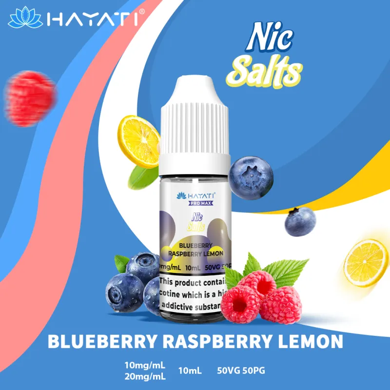 Blueberry Raspberry Lemon Nic Salt by Hayati