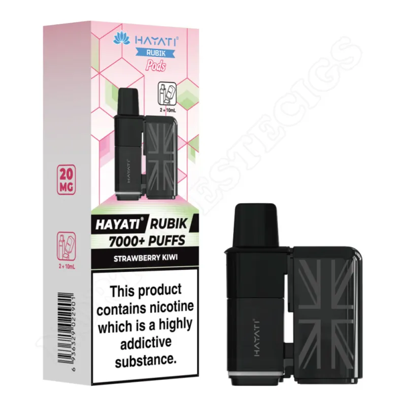 Strawberry Kiwi - Hayati Rubik Pod