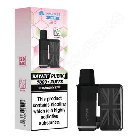 Strawberry Kiwi - Hayati Rubik Pod