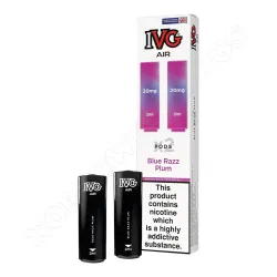 Blue Razz Plum IVG AIR Pods 2pk