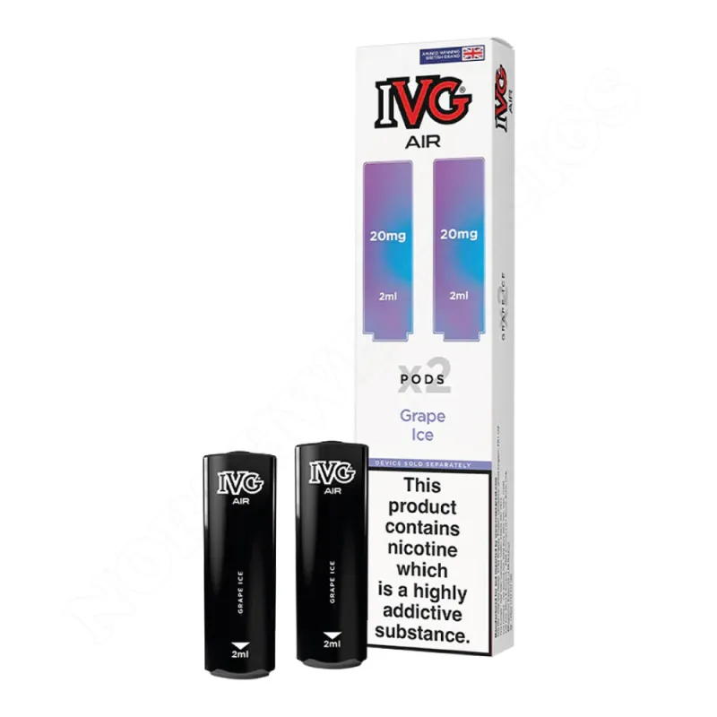 Grape Ice IVG AIR Pods 2pk